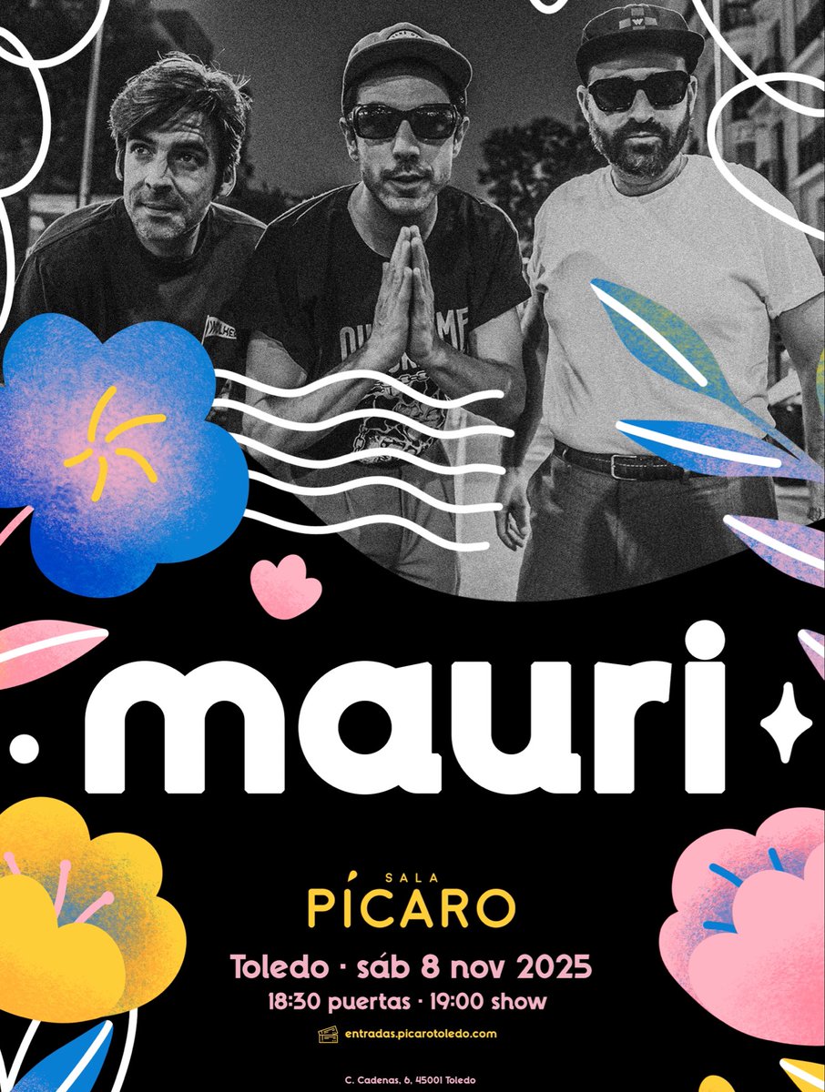 Mauri_band's tweet photo. Holi! 👋
Este viernes tocamos “Triunfo Colectivo” de cabo a rabo y algún que otro jit. 

Todavía puedes asegurar tu sitio 💺🎟️: https://t.co/7DkFKebnv4

O esperar a la aventura como los que van al cine sin conocer la cartelera. https://t.co/34FWm3ibTG
