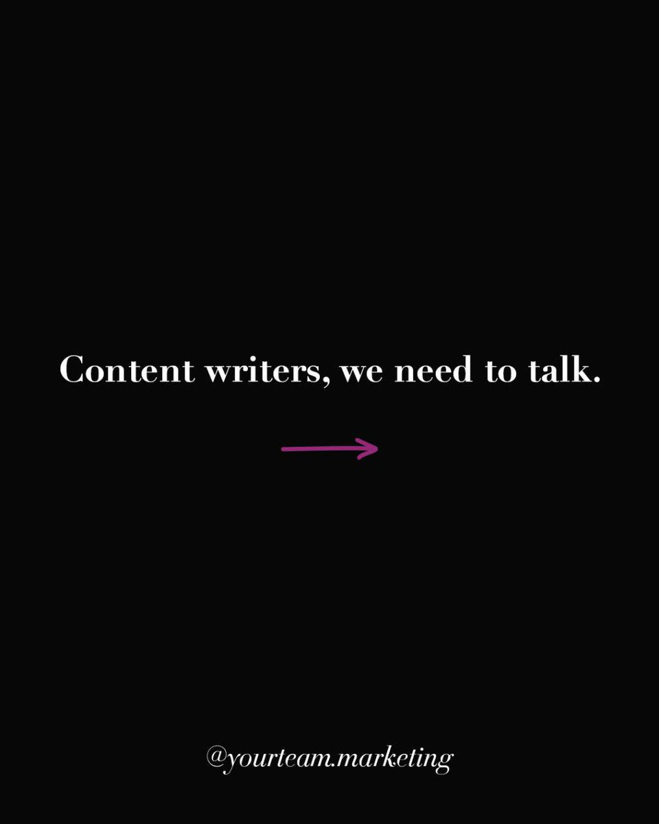 yourteam_teamcy's tweet image. Here’s the harsh truth: If your audience doesn’t understand what you’re selling in 10 seconds, they’re scrolling past.

The problem isn’t your offer—it’s how you’re explaining it.
Great content writers don’t just write. They translate. 

#ContentMarketing #CopywritingTips