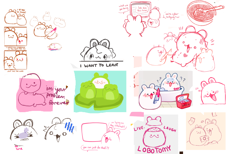 going through my unhinged sketch dumps-
which one should I finish next? 🤔 