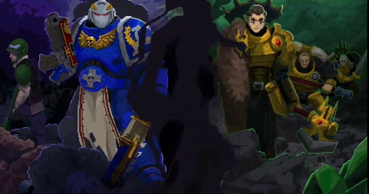 HBigMan_'s tweet image. Waiter Waiter! More Ultramarines Pleaseeee