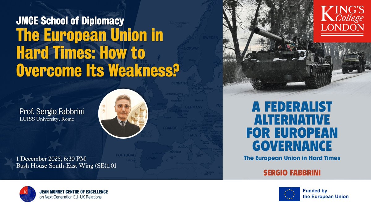 Jean Monnet Centre of Excellence | KCL tweet media