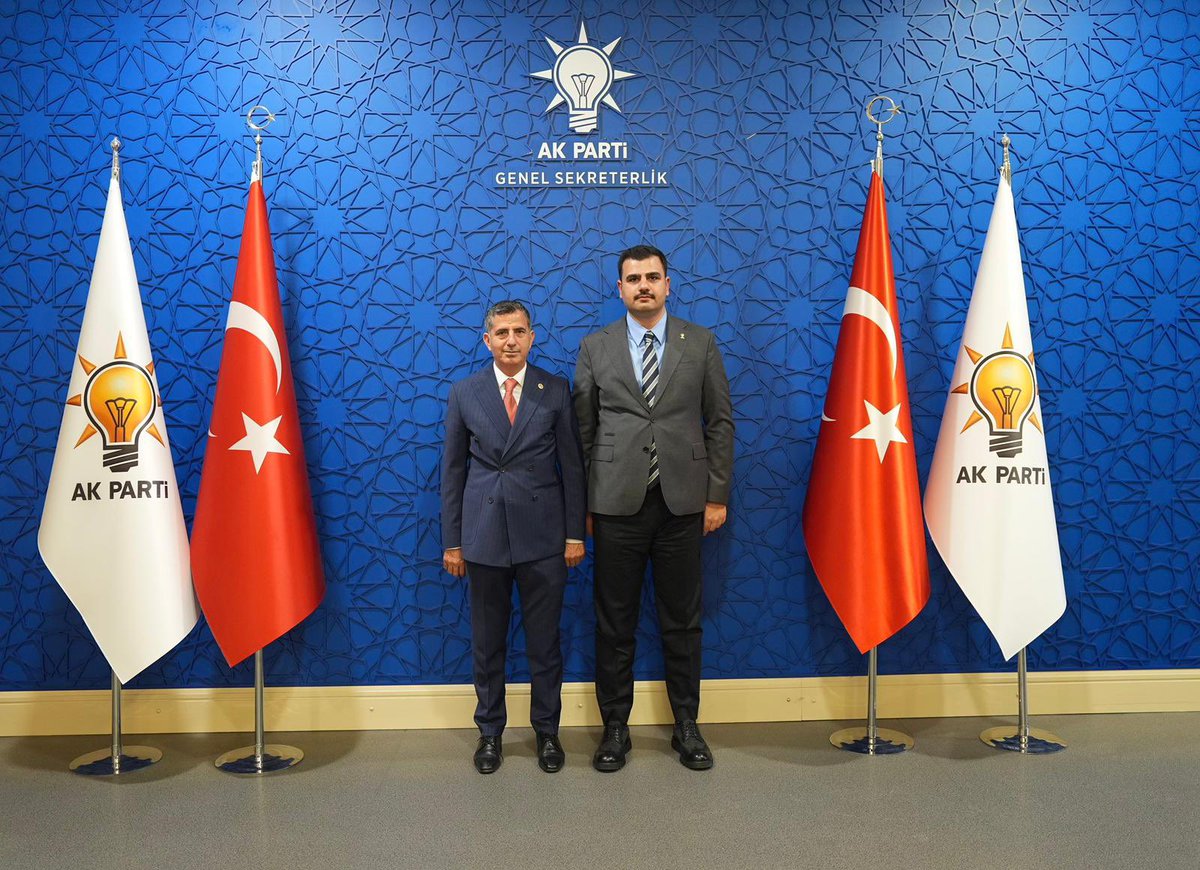 Bayburt Milletvekilimiz Sayın <a href="/profdrorhanates/">Prof. Dr. Orhan Ateş</a>’i Genel Merkezimizde misafir ettik.

Ziyaretlerinden dolayı teşekkür ediyorum.