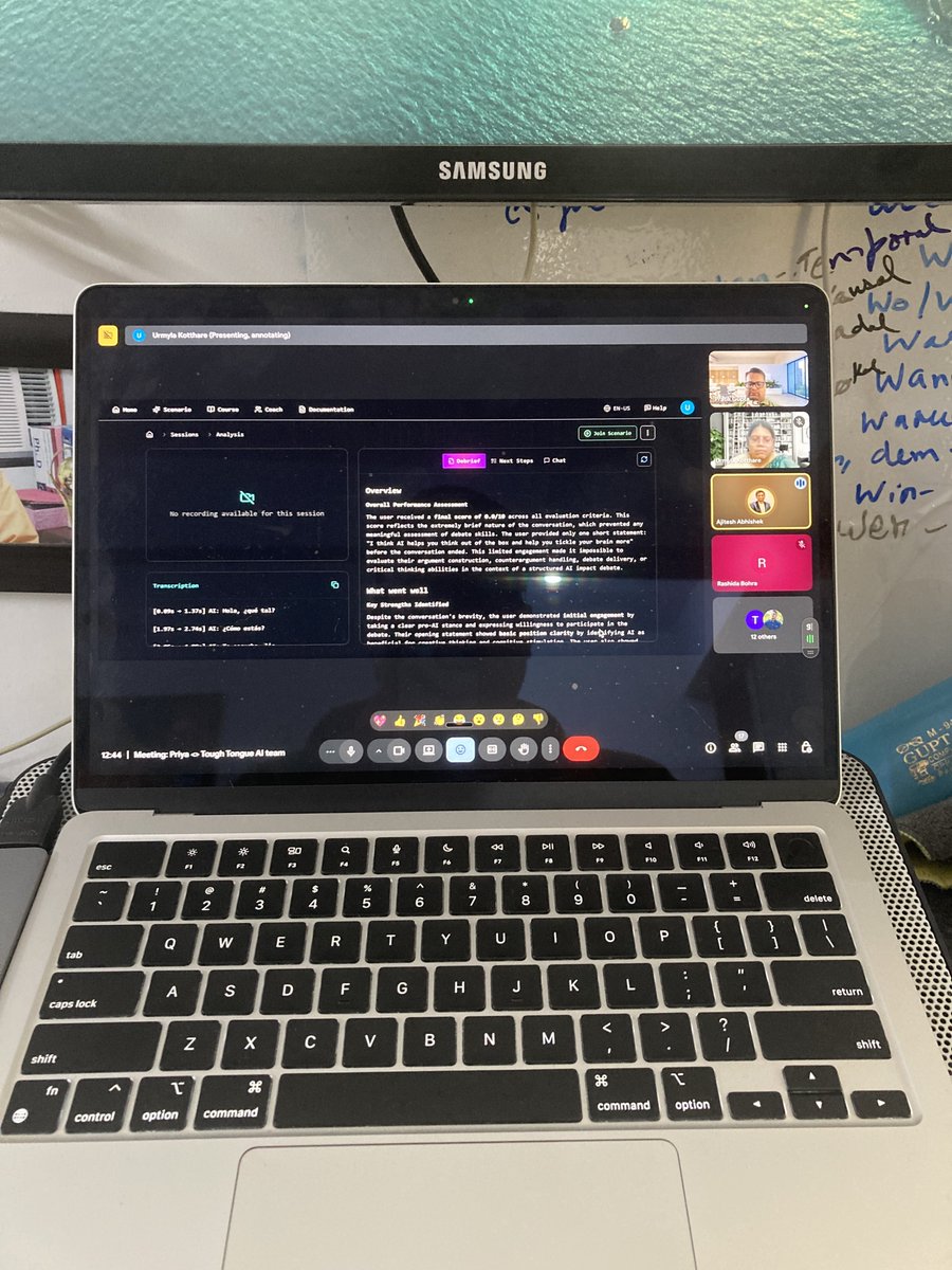 0301pratik's tweet photo. Just wrapped up an orientation with a school teachers exploring how they can use AI to train students in public speaking.
The reaction? Overwhelming!
They saw how AI can let kids practice 24/7, get unbiased feedback and help teachers focus on what matters most, that is mentoring. https://t.co/dd43d4O2dp