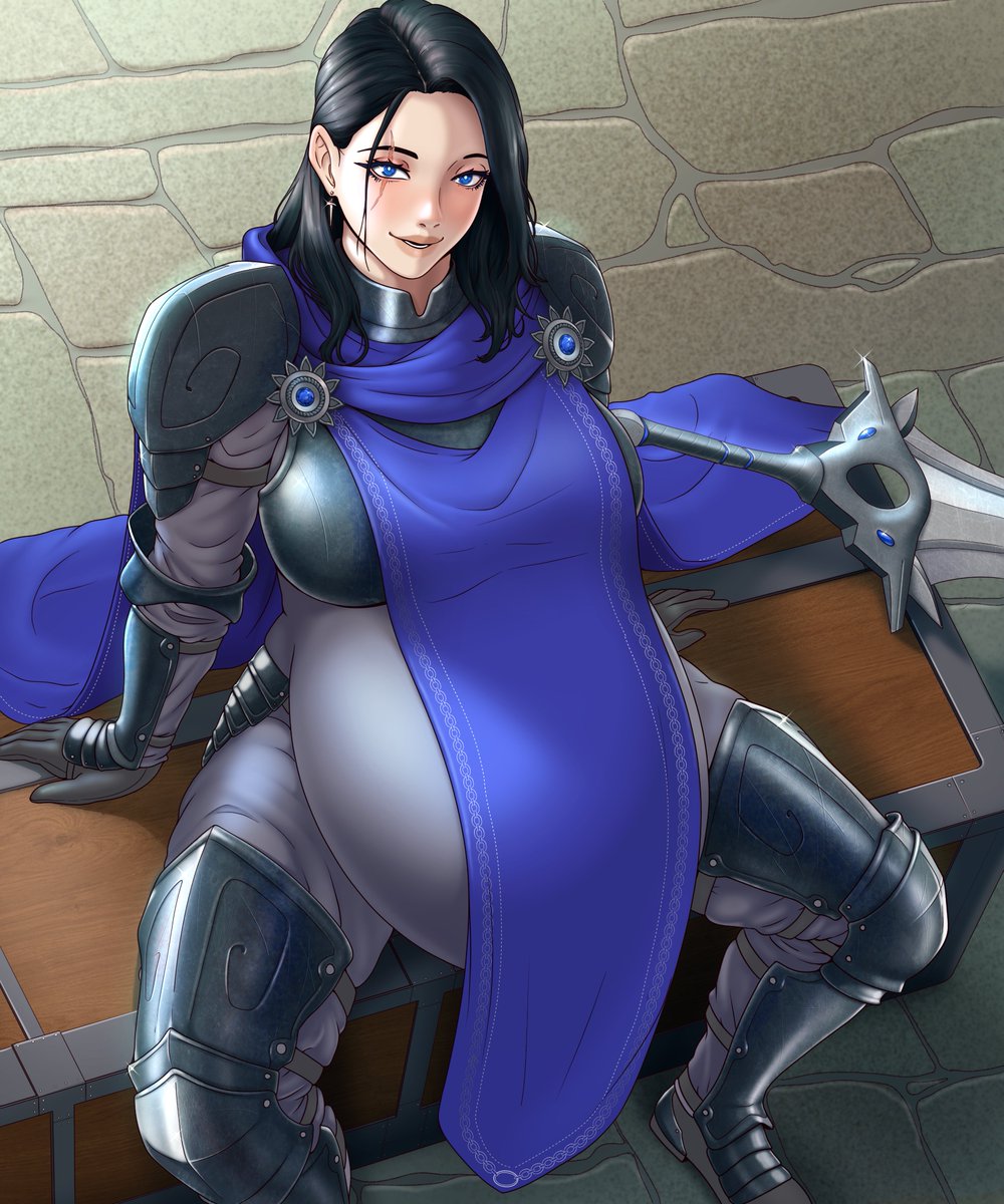 a paladin taking a quick breather

discord com for Streeto