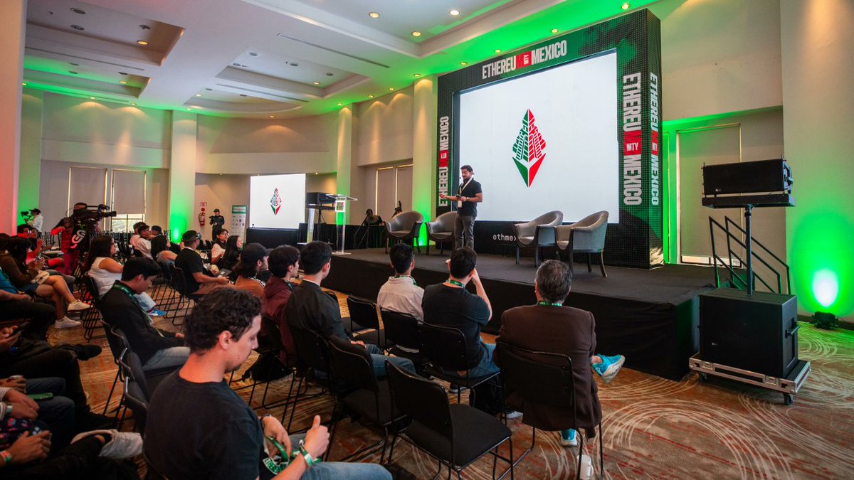 🗞️ “Ethereum México 2025 conectó a gobierno, fintech y academia rumbo a la próxima generación de aplicaciones.” <a href="/eleconomista/">El Economista</a> 

🇲🇽💻 Una entrevista con <a href="/anabelen_eth/">Ana Belén</a> sobre cómo <a href="/ethereum_mexico/">Ethereum Mexico 🇲🇽</a> impulsa la educación, la innovación y el desarrollo del ecosistema Ethereum en México.