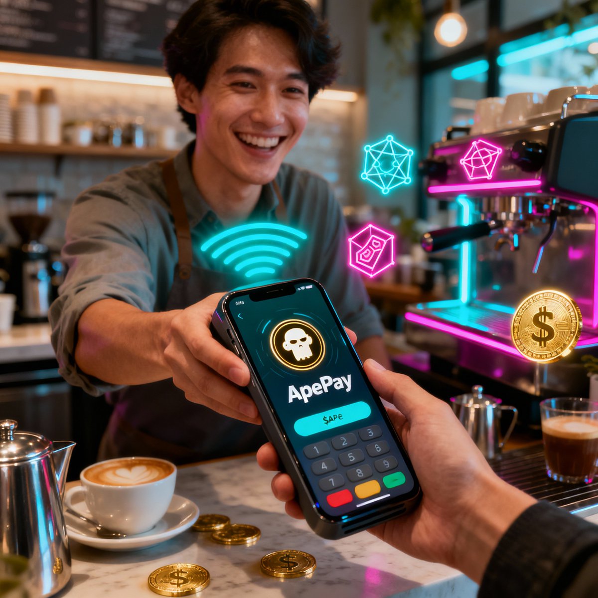 ApePay is live 🔥
Pay with $APE IRL — not just a governance token anymore.
Utility > Hype.
#APECOIN  #ApeChain #CryptoPayments  #Web3