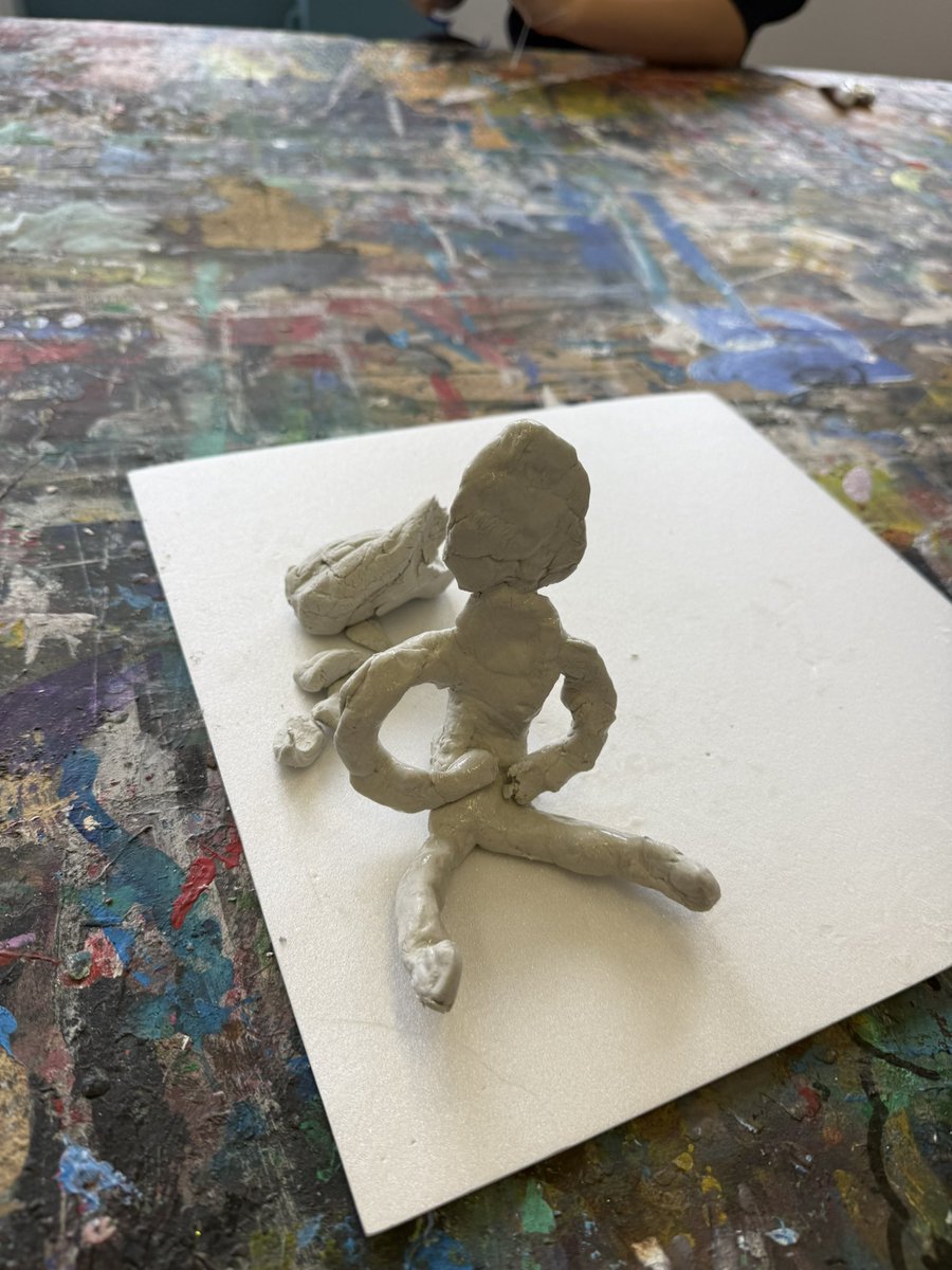 _VictoryPark_'s tweet photo. Year 10 artists have taken inspiration from Henry Moore and Alberto Giacometti, to create their own figures😊🎨
#art #gcseart https://t.co/oXFVwUZQtE
