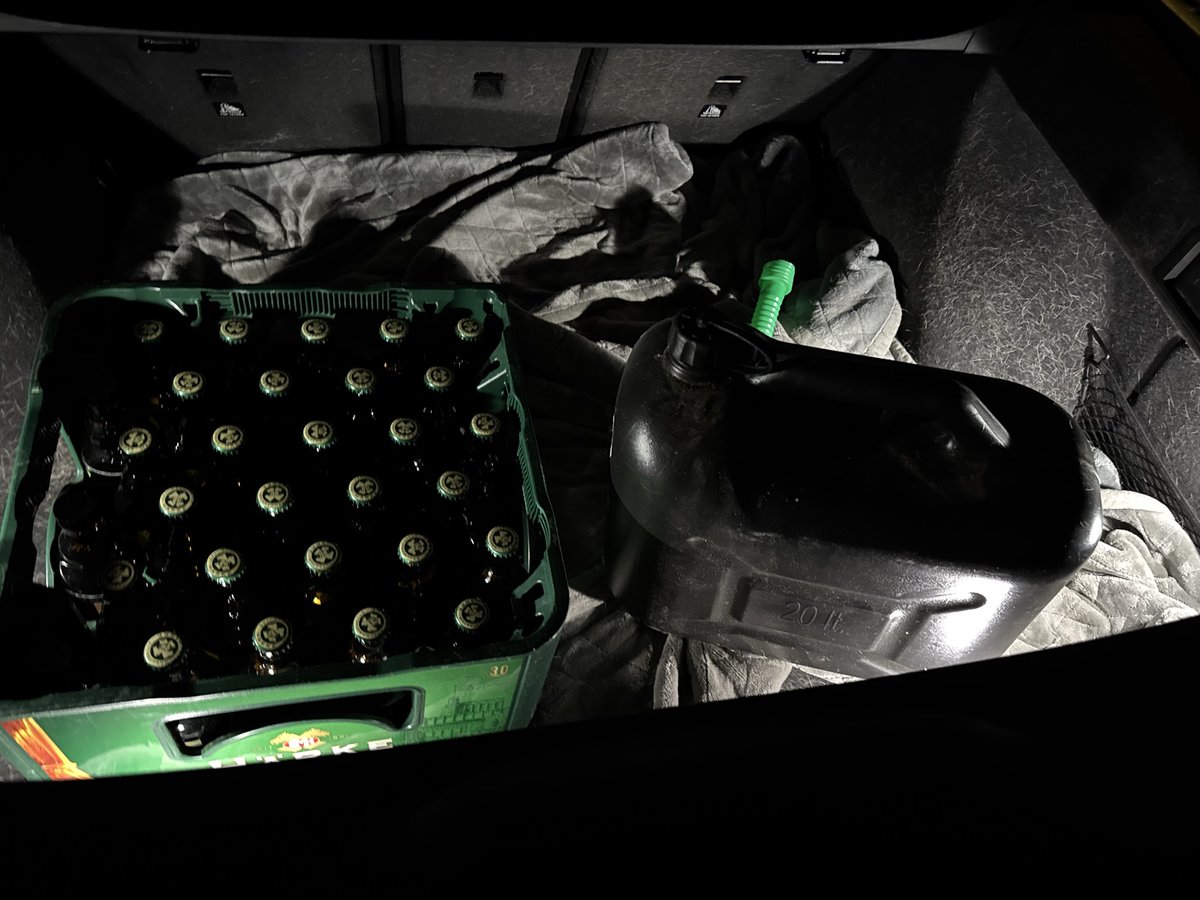 Rate my einkauf (kiste bier und 20 liter super plus)