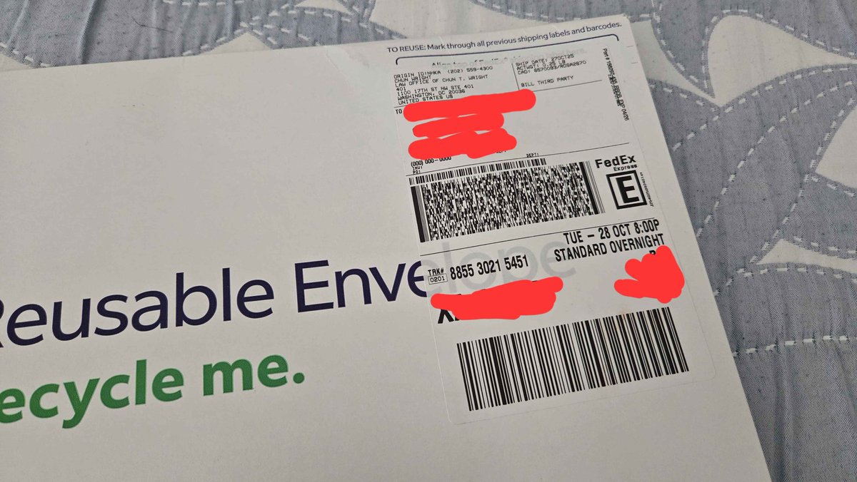 freakylamar009's tweet photo. @SvpraX Apparently 3 of my devs got a envelope like this from bandai in their mail you can ask zero son gamer or exility also im no longer going to be active anywhere ill still be working on giving refunds but im acc crashing out at ts https://t.co/lWlyApgQTz