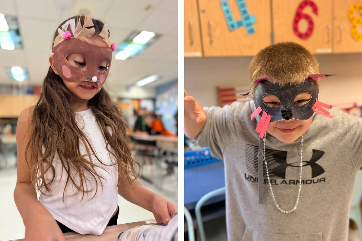 Broad Street Elementary School scholars transformed into animals for a special Wax Museum event. The event was a fun and educational way to celebrate their hard work and learning! basdk12.org/quick-links/di…