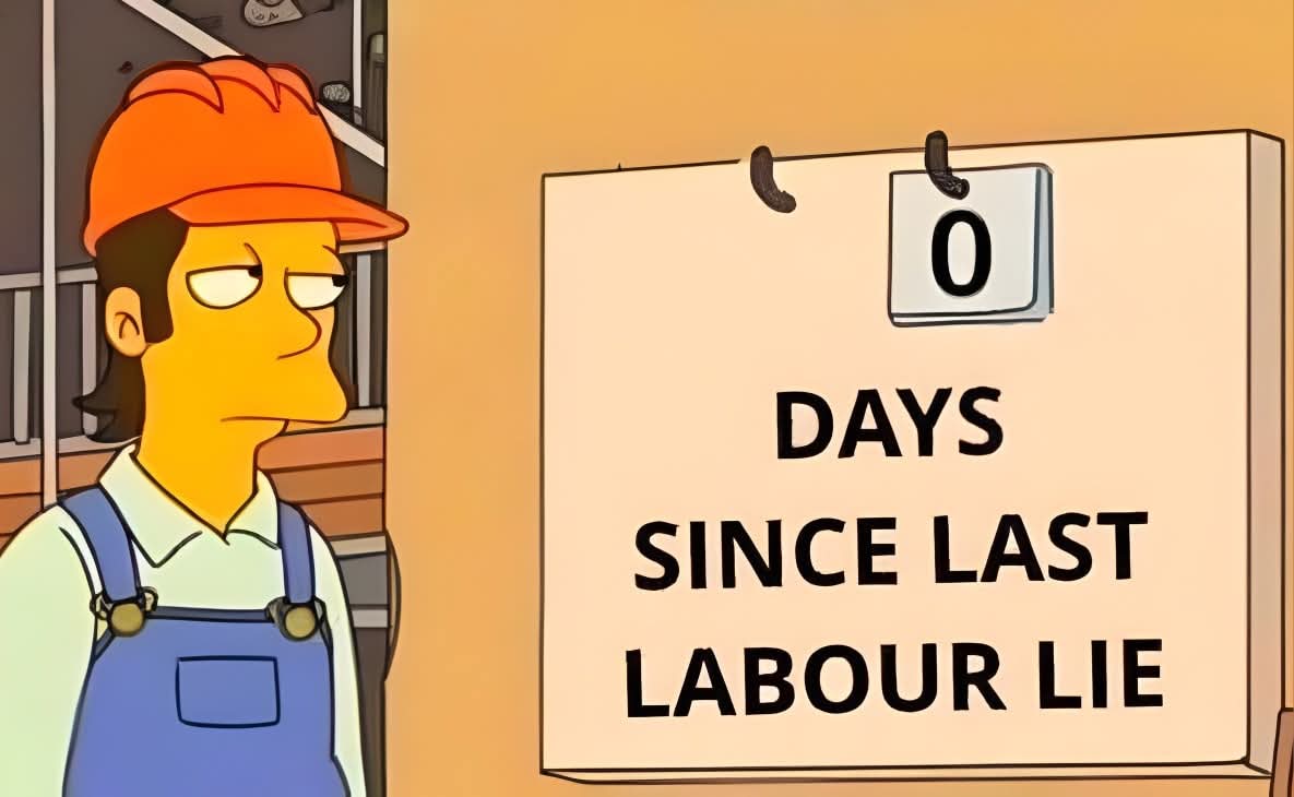 Everyday, it's same old, same old!
The Fabian government lies and lies again!