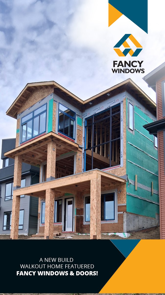 fancy_windows's tweet image. 🏗️ Another Custom Build in Progress!

This stunning walkout home is taking shape — featuring Fancy Windows &amp;amp; Doors, including an enormous window wall and patio door that fill the space with light and style.

#FancyWindows #FancyDoors #CustomHome #WindowWall #NewBuild #WalkoutHome