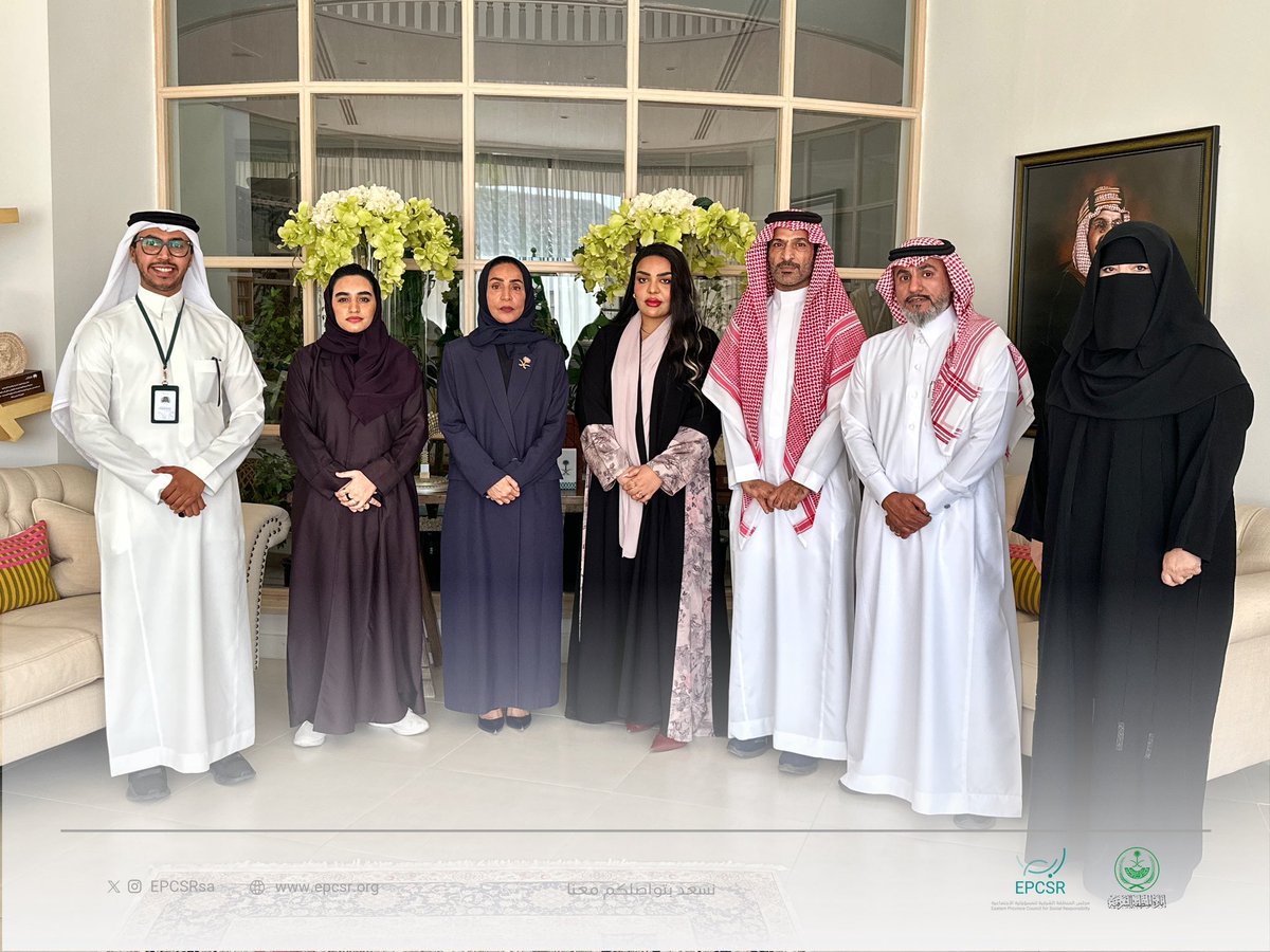 🔘|| استقبل فريق من مجلس #ابصر مساء اليوم الثلاثاء مُمثلاً بالأمين العام أ. لولوة الشمري، ومن إدارة الشراكات أ. محمد البريك، ومن إدارة الإعلام أ. طيف الكثيري، ومن إدارة المُبادرات والمشاريع أ. هيا الغامدي، مجموعة من أعضاء #إعلاميو_الشرقية وذلك من أجل المُناقشة وبحث سُبل التعاون