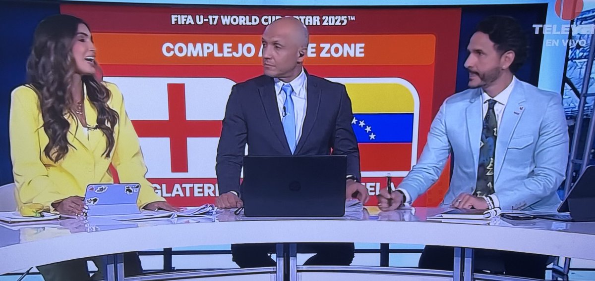 Qué Alegría!!, Eng 0 Ven 3, Mundial Sub 17 en Qatar.