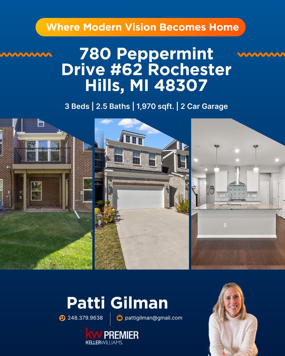 PattiGilman's tweet image. 📷 Where Modern Vision Becomes Home
A residence designed with clarity, purpose, and comfort in mind — offering bright spaces, thoughtful features, and seamless living.
#RochesterHillsRealEstate #ContemporaryLiving #SmartHomeFeatures #DesignForward #ModernLuxury #EcoConsciousHome