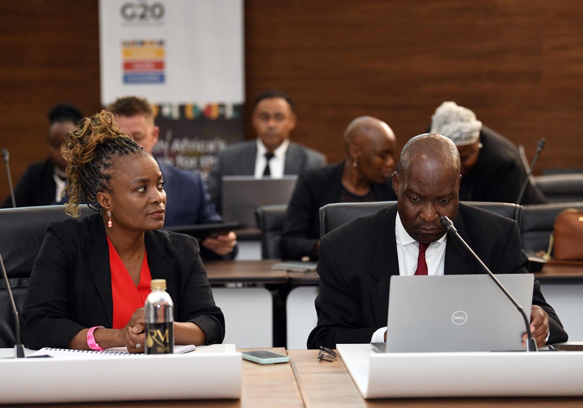 DIRCO_ZA's tweet photo. #SANamibia๐ฟ๐ฆ๐ณ๐ฆ|The South Africa-Namibia Bi-National Commission meeting held from on 04- 06 Nov 2025. This is a high-level bilateral forum that serves as a platform for cooperation between the two countries, focusing on areas like trade, economic development & political relations. https://t.co/ySstw7MQv0