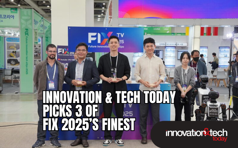 InnoTechToday's tweet image. Meet the visionaries turning bold ideas into the next big breakthroughs.

From cutting-edge A.I. to sustainable tech revolutions, meet 3 of the innovators that really stood out at FIX 2025.

👉 innotechtoday.com/innovation-tec…

#Innovation #TechTrends #FutureTech #TechNews #AI #robotics
