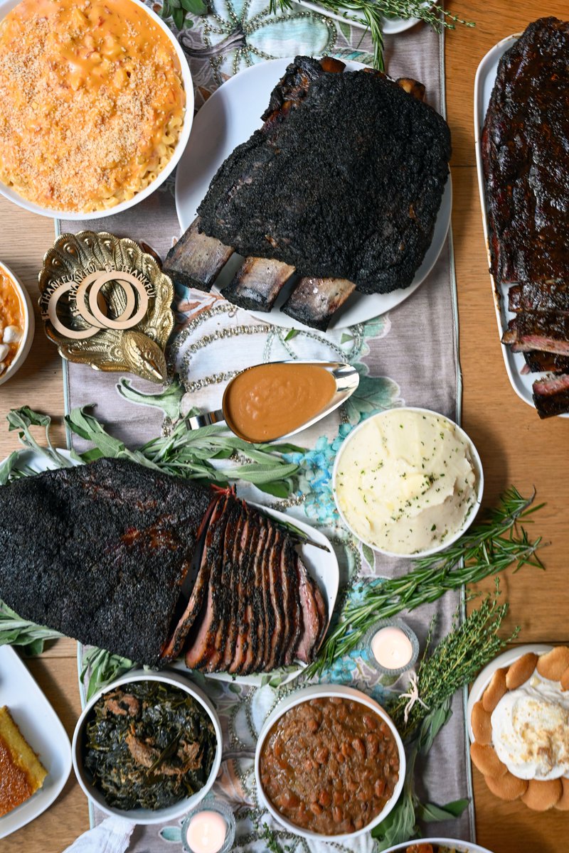 smoothdude's tweet image. Hometown Bar-B-Que photoshoot for their #Thanksgiving catering offering this year.