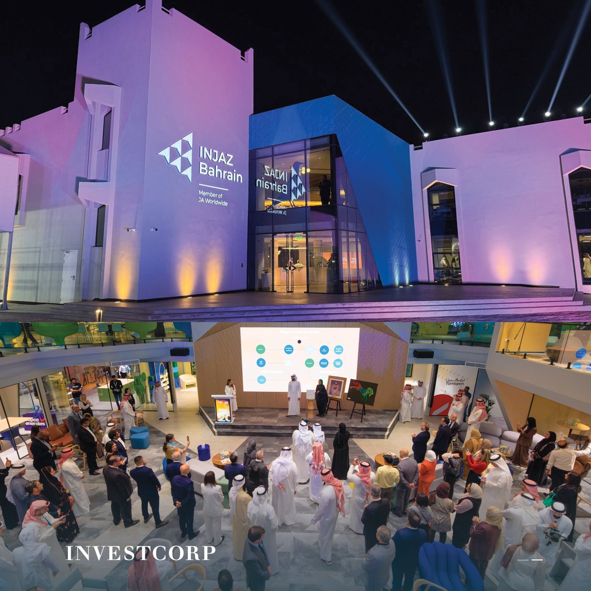 #Investcorp is proud to have co-sponsored the <a href="/INJAZBahrain/">INJAZ Bahrain</a> Finance Park Program, launched to empower young Bahrainis with practical financial skills and real-world decision-making experience.

We congratulate INJAZ Bahrain on the inauguration of its new headquarters, home to the