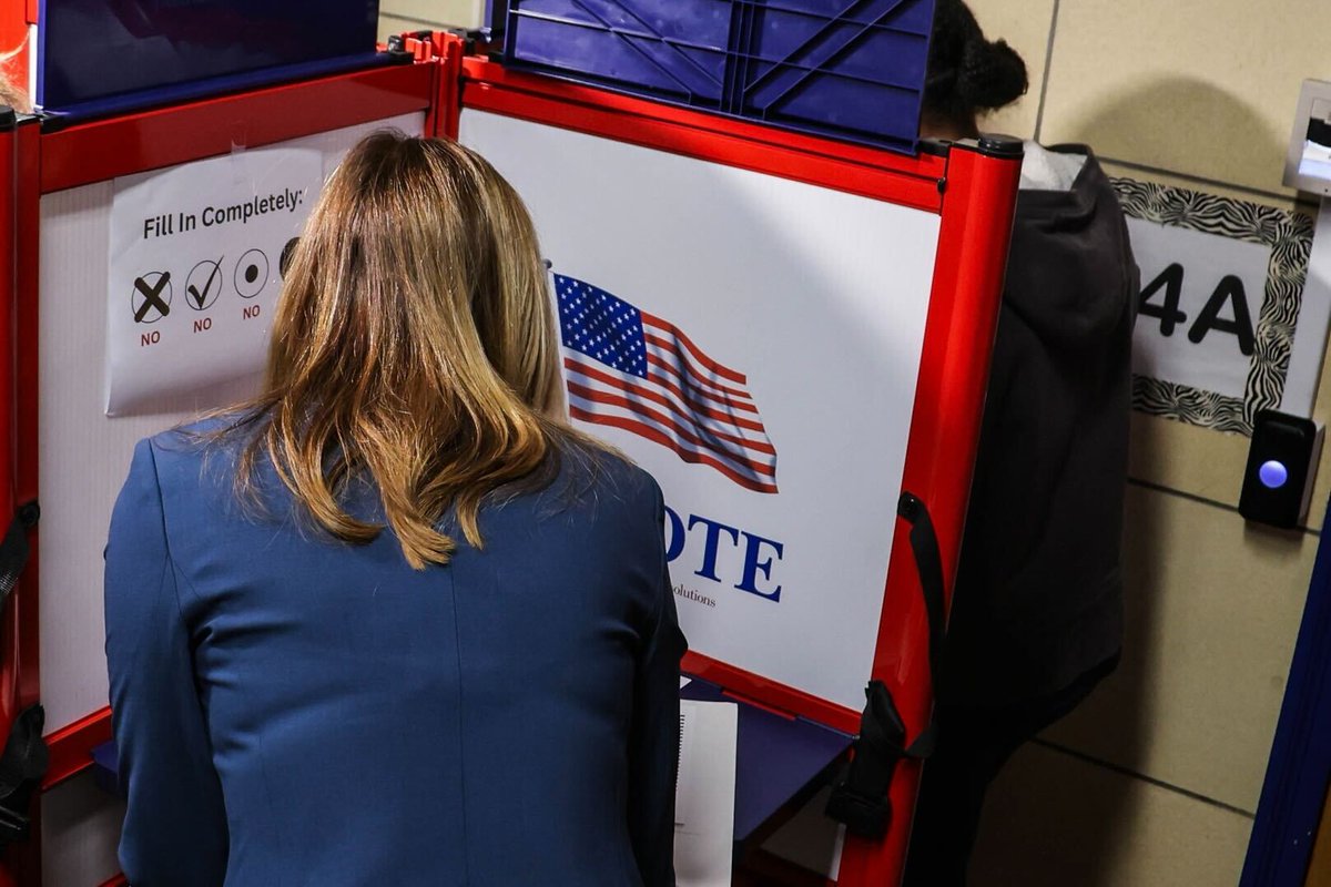 MikieSherrill's tweet photo. I proudly cast my ballot this morning with my family beside me. 

If you haven't voted yet, you've got just a few hours to make your voice heard. Find your polling location at https://t.co/EjHFBcCwGT https://t.co/0kvARET1CE