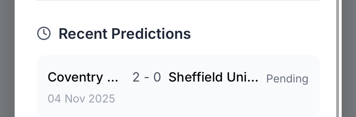 👕⚽️ Our League Leader <a href="/callumclrke_/">cal</a> has submitted his Sheffield United prediction for Tonight. Will he be correct?

You can still submit your scoreline now for this game at tweetleague.com with a deadline of 7:55PM! #pusb