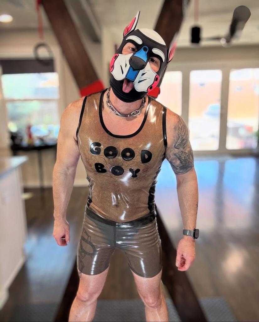 PupNotti's tweet photo. Be a good boy and Dm me to  gets yours special discount for the first week of November 

#rubberpup https://t.co/udoA3bcvvB