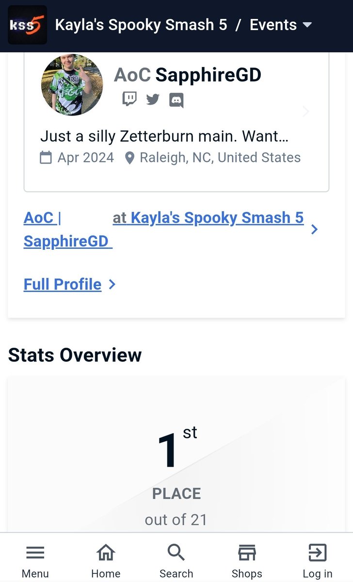 Congratulations to <a href="/SapphireGMD/">AoC | SapphireGD</a> for winning kayla's Spooky Smash 5's Rivals 2 event!