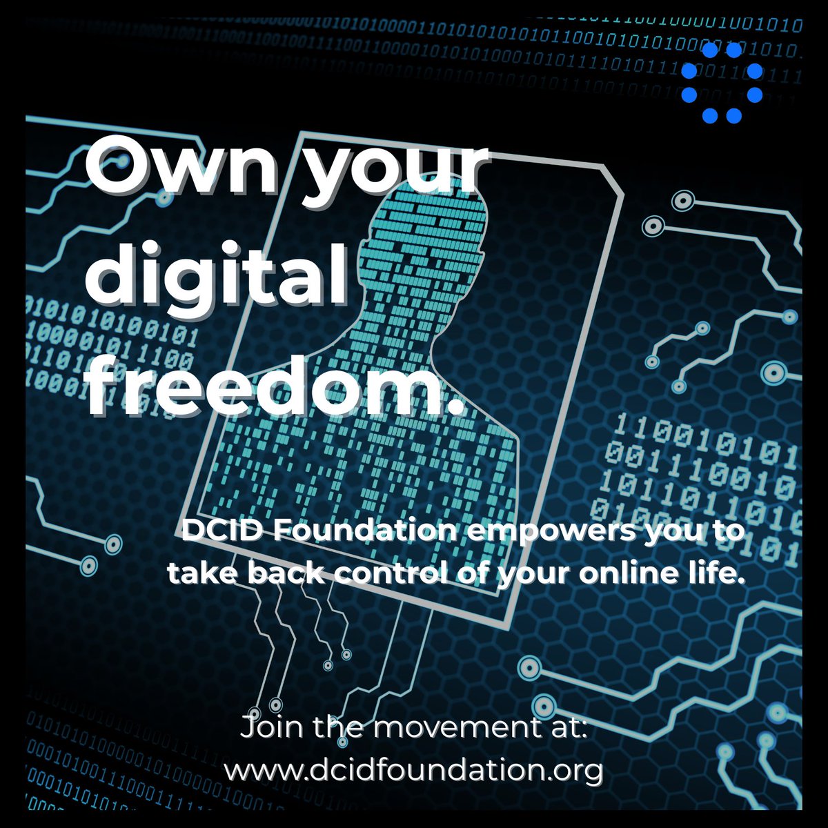 DCIDFoundation's tweet image. Your privacy isn’t a privilege — it’s a right. 
DCID Foundation is redefining what it means to have true digital freedom.
Take back control. Live freely online. 

#DCIDFoundation #DigitalFreedom #PrivacyIsFreedom #VerifiedConsent #OwnYourVoice #ProtectYourRights