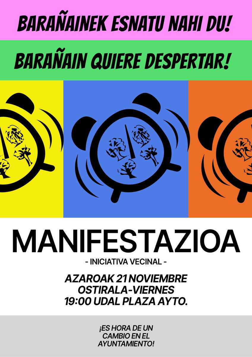 Barañain Despierta tweet media