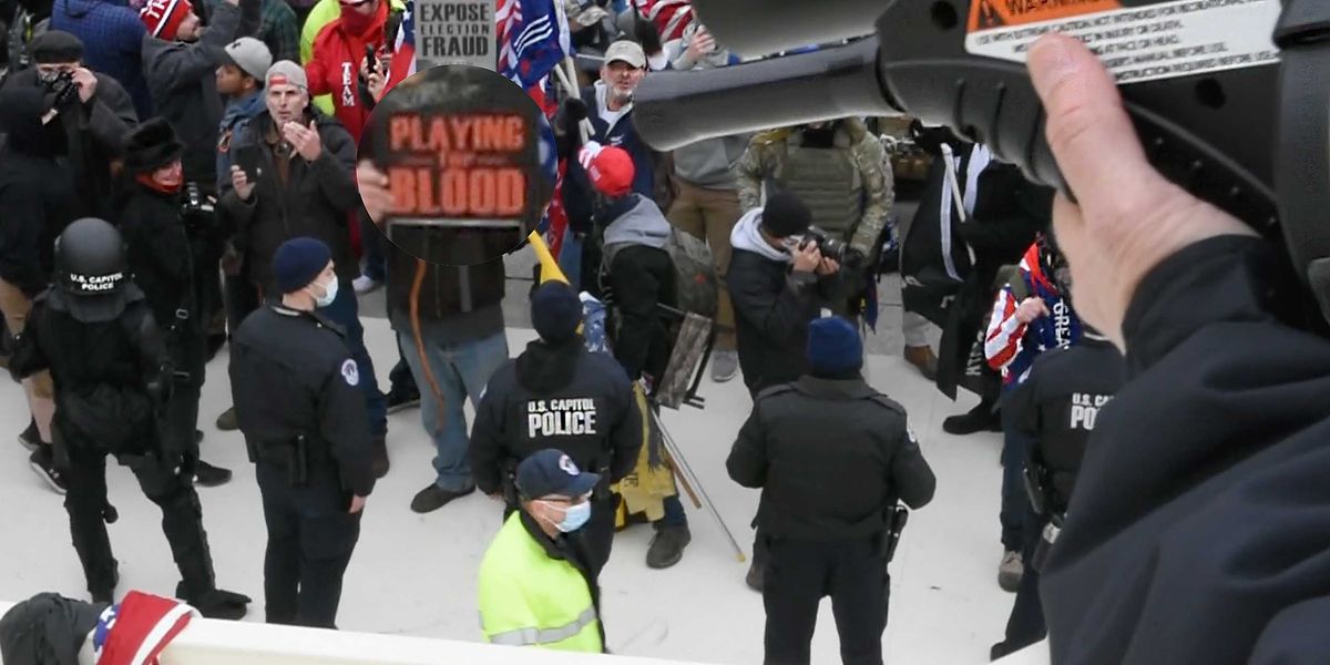 Capitol Police repeatedly used lethal force on protesters early on Jan. 6, video shows dlvr.it/TP4D2z