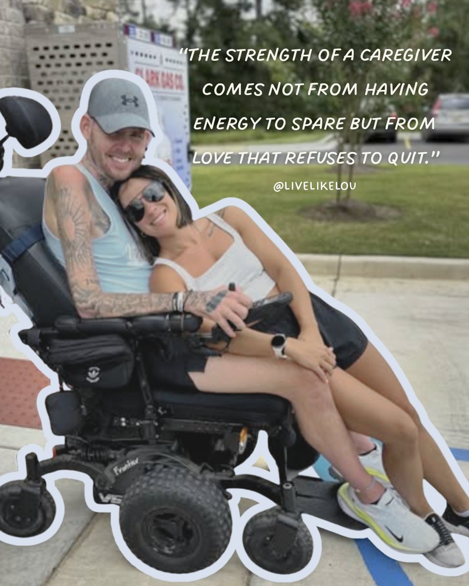 The strength of caregivers is powered by love that never gives up. 💙

Tag a caregiver who inspires you! ✨

📸 @thekaregiver 

#NationalFamilyCaregiversMonth #ALSAwareness #ALSCaregivers #LiveLikeLou