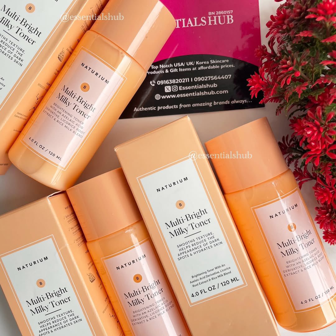 EssentialsHub_'s tweet image. ✨Glassy, bright and baby-smooth skin? Yes please!💅🏽

Meet your new glow dream team: Naturium Multi-Bright Milky Toner + Naturium Multi-Bright Advanced Serum

here to transform dullness into radiance🌞

Shop the Naturium Multi-Bright Duo now at Essentials Hub💕