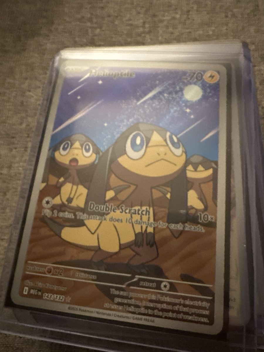 Pulled this cutie from a booster today :D