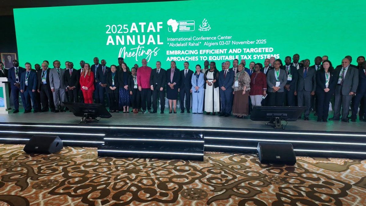 SECAAf_Mansouri's tweet image. Kick-off of the Annual Meetings of the #African Tax Administration Forum @ATAFtax today in #Algiers, focusing on building #fair and #efficient tax systems to advance sustainable development and the objectives of the #AU Agenda 2063. 

#ATAF  
@dgi_mf