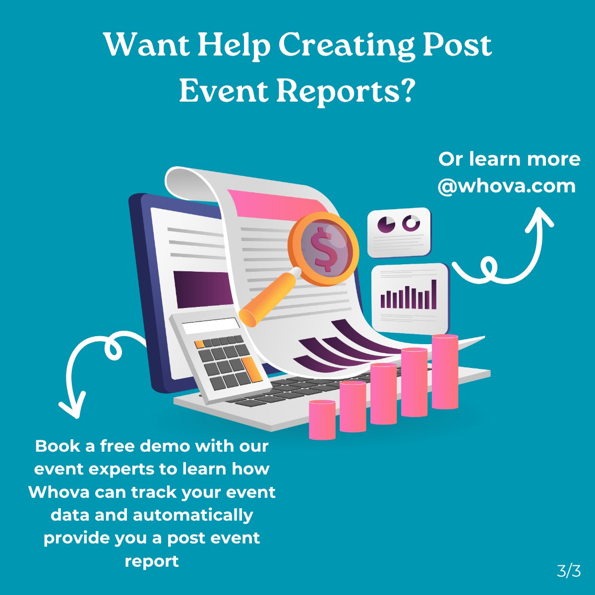WhovaSupport's tweet image. 📊From data points to talking points—a good post-event report showcases your event’s success to stakeholders in an impactful way.

Read our guide on how to write a successful post-event report: whova.com/blog/post-even…

#EventManagement #EventData #EventAnalytics #EventTech