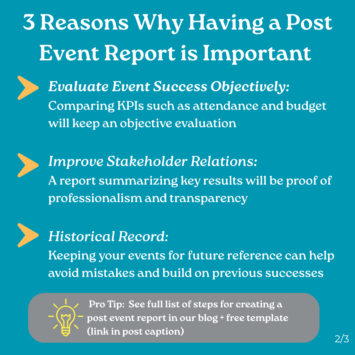 WhovaSupport's tweet image. 📊From data points to talking points—a good post-event report showcases your event’s success to stakeholders in an impactful way.

Read our guide on how to write a successful post-event report: whova.com/blog/post-even…

#EventManagement #EventData #EventAnalytics #EventTech