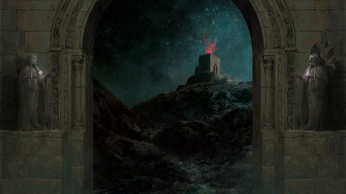 Haematinon's tweet image. &quot;You have traveled far to reach this mournful castle, a sad dwelling lost among dark rocks and indifferent stars, to what end I ask?&quot;