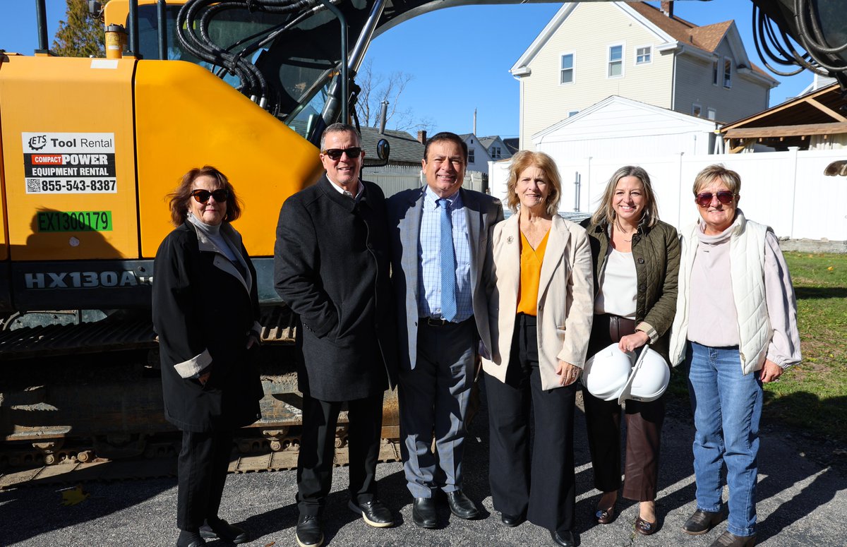 This morning, Speaker <a href="/JoeShekarchi/">Joe Shekarchi</a>, <a href="/JulieCasimiroRI/">Julie Casimiro</a>, <a href="/MASSforRep/">Mary Ann Shallcross Smith Representative</a>, and and Rep. Mary Duffy Messier helped break ground on new, sustainably-designed units of affordable housing to support young people leaving foster care.

The development, which is owned by <a href="/fosterforward/">foster forward</a>, was