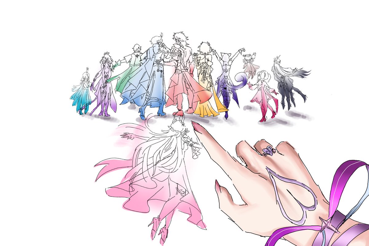 Farewell Amphoreus 
(Plz all of you live)🥹
.
.
.
#Amphoreus #Cyrene #HonkaiStarRail #StarRail 
(Rts appreciated)