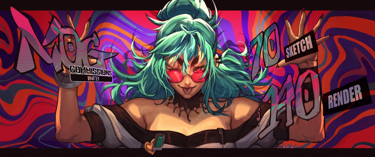 reopening commissions! :^) 
shares are appreciated  

illustrations are also available!! 
any info on dms