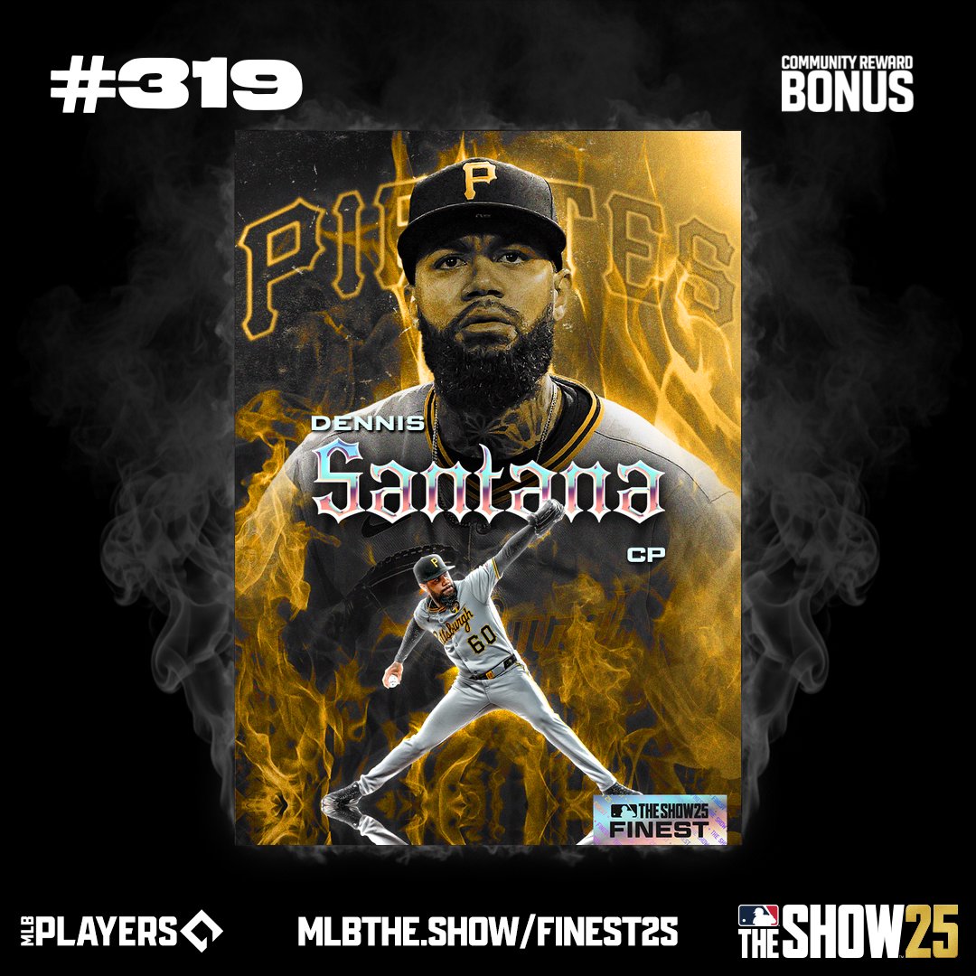 rc_recks's tweet photo. I helped reveal Pirates #FINEST2025 in @MLBTHESHOW https://t.co/BFLiIjXNVf https://t.co/gPYKn6Zzy4