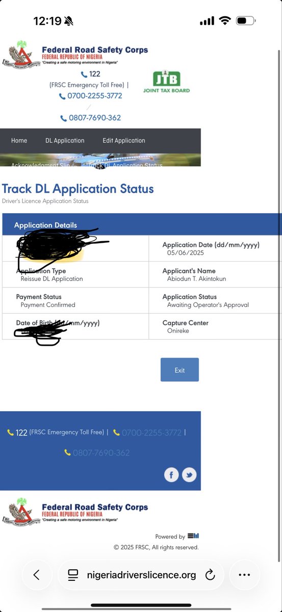 AdorableProduct's tweet photo. @FRSCNigeria  its  6 months since i applied for renewal of my drivers license and no update.   The only update i have is awaiting operator’s approval for over 4 months now. Please help look into this. https://t.co/6KIzWyPSBW