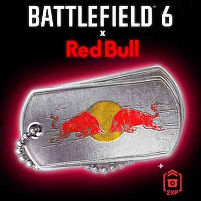SemmorTV's tweet photo. 🚨 GIVEAWAY ALERT 🚨

I'm giving away one Red Bull Dog Tag for your Battlefield 6 account!

🎁 To Enter 🎁
• Follow my Twitch https://t.co/jFNi2FnPE6 👾
• Follow @SemmorTV 👤
• Like + RT this post! ♥️🔄
• Reply with the first Battlefield you played! 🎮

📣Winner November 10th
#RedBull #Battlefield6