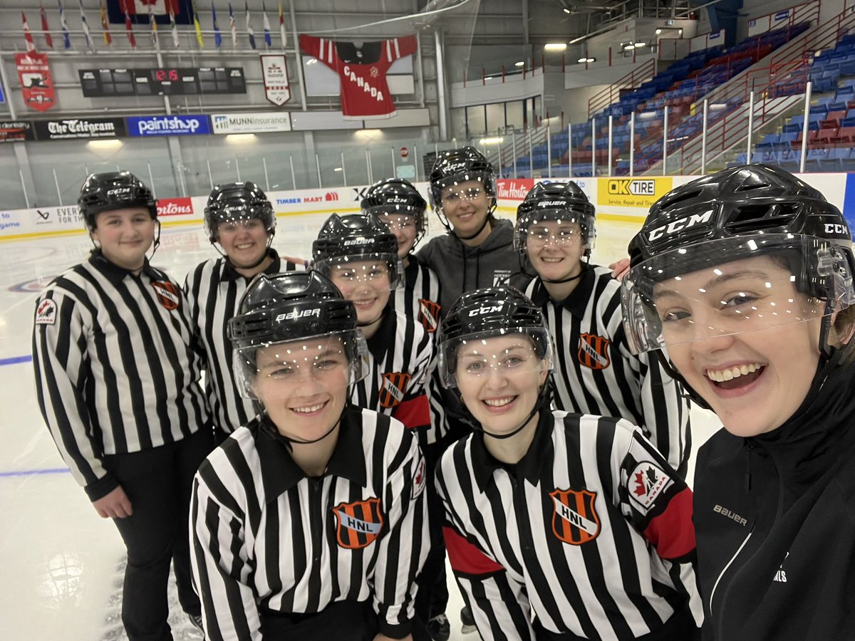 HkyNL_Officials's tweet image. Our Women and Girls session this past weekend with HCOP’s Megan Howes and our very own Danielle Mills was a huge success. On ice session, classroom, and Hot stove Q &amp;amp; A provided our girls with a great opportunity to learn, grow and develop