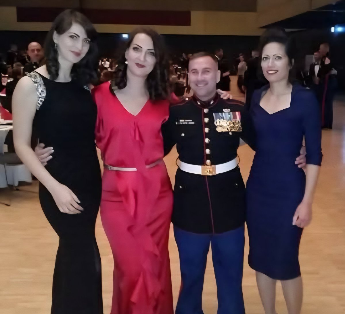 MC Ball, Stuttgart,  Germany 2024.  The time I took three dates to the ball - two Romanian's and a German.  #SemperFi #SemperFidelis #MarineCorpsBirthday <a href="/PitTalkPodcast1/">The Gunny G</a>