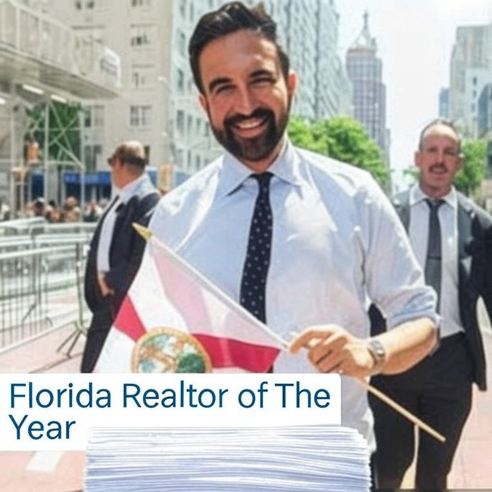 ronhanforth's tweet photo. Congratulations to Zohan Mamdani, Florida's Realtor of the Year, 2025 https://t.co/LykyPtNa6R