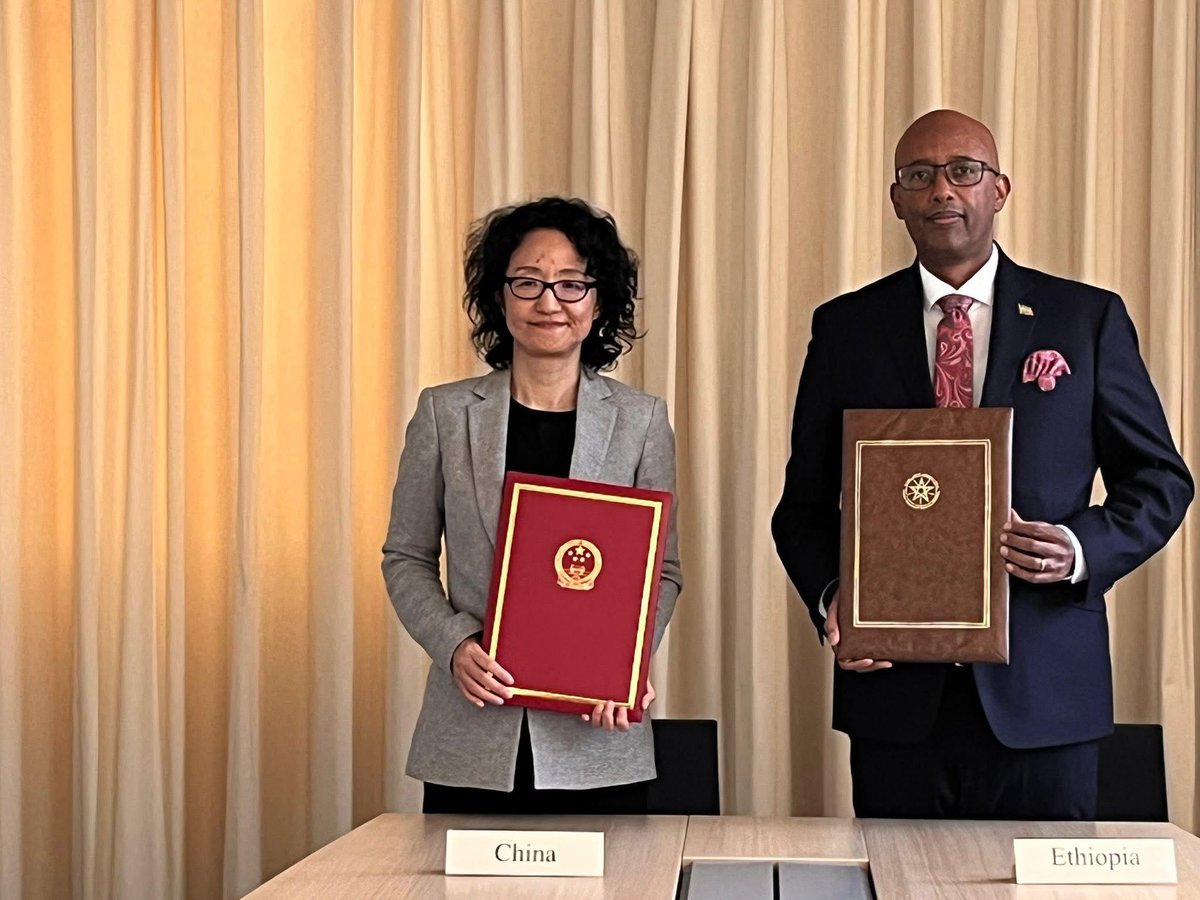 fanatelevision's tweet image. #Ethiopia and #China Seal Market Access Deal, Advancing 🇪🇹&apos;s WTO Accession
@ETMissionGVA 
fanamc.com/english/ethiop…