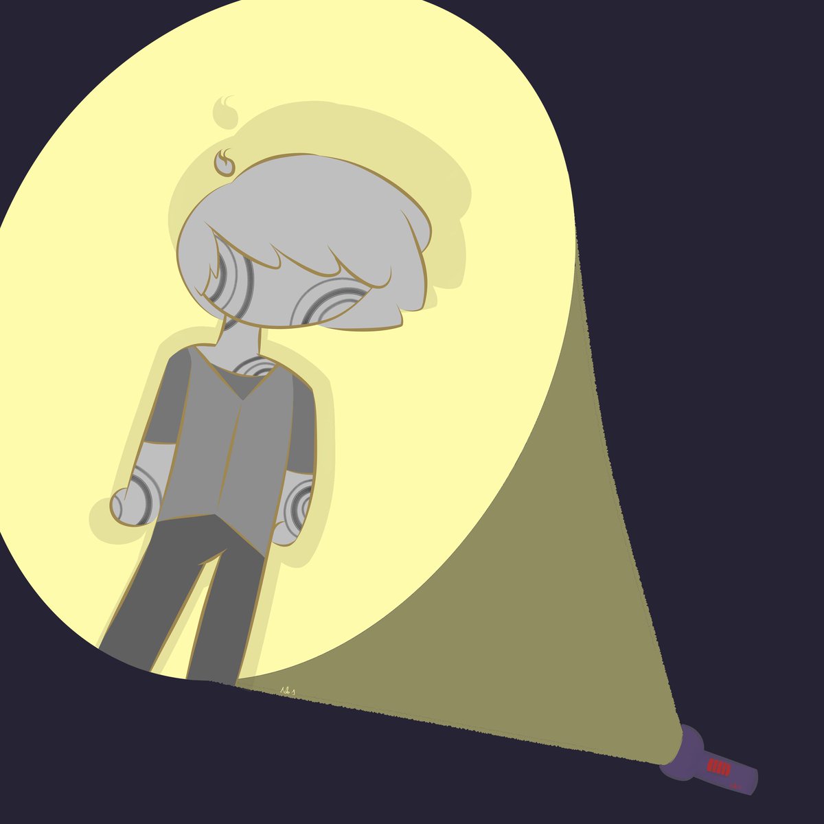 AdeAnonimouse's tweet photo. 28. Linterna 
#fnafhstober2025 #Fnafhs #Fhs https://t.co/cgYy0bGPwS