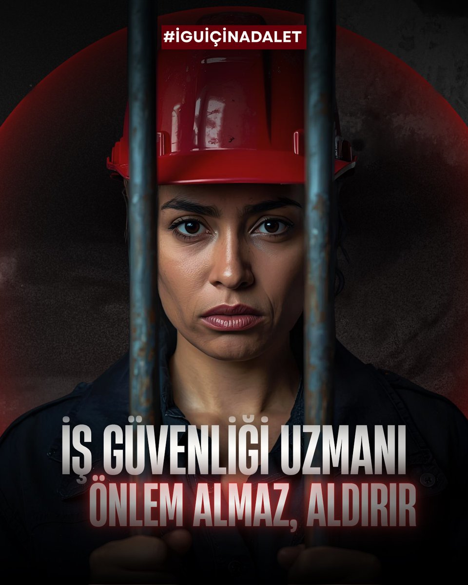 Ağzınıza dolamışsınız bir iş güvenliği uzmanı, iş güvenliği uzmanı aşağı,iş güvenliği uzmanı yukarı, devletin denetim kurumlarını takmayan patronlar, maaşını kendi verdiği gariban iş güvenliği uzmanını hiç takarmı?
#iguiçinadalet