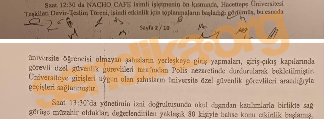 sendika_org's tweet photo. Hacettepe Üniversitesi’nde palalı saldırganların kampüse girişine Rektörlük izin vermiş

Düzenlenen polis tutanağına göre kampüs girişinde polis nezaretinde durdurulan palalı saldırganlar, izin çıkınca kampüse girmiş

https://t.co/WILs72yffc https://t.co/9V2sv25geF